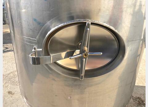 Cuve m&eacute;lange inox