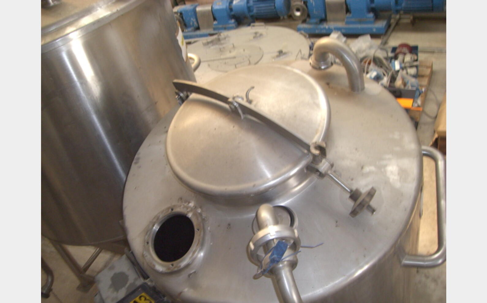 cuve stockage INOX 316L Agroalimentaire.