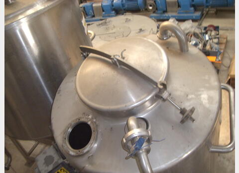 Cuve de stockage en INOX 316L - Volume : 434 litres.
