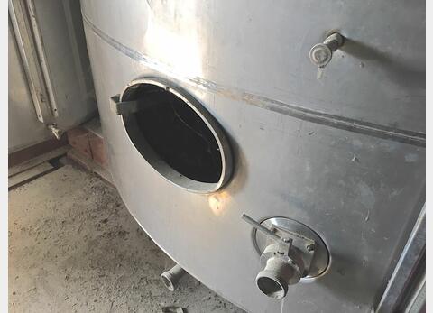 Cuve Inox 316 Ti cylindrique verticale