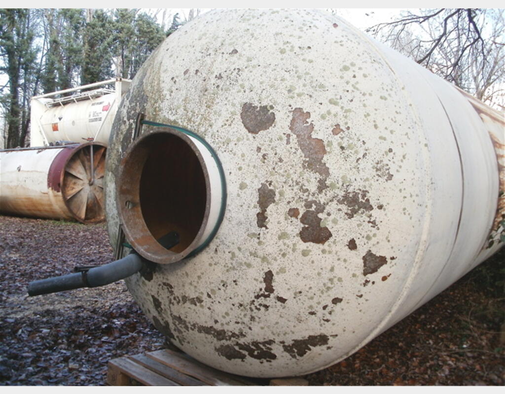 Cuve de stockage en fibre de verre - Volume : 30000 litres