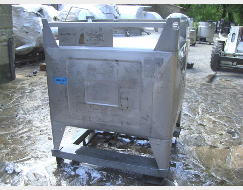 conteneur INOX 304L 1.030 litres BSI