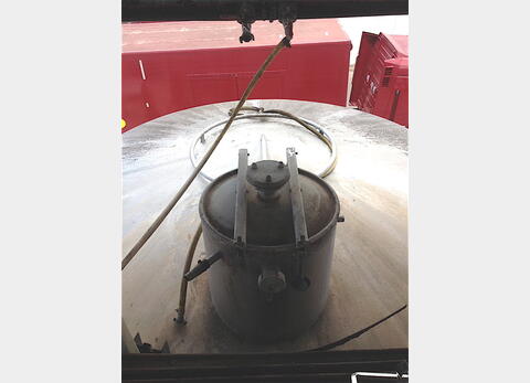 Cuve stockage INOX Volume : 253 hecto (25300 litres)