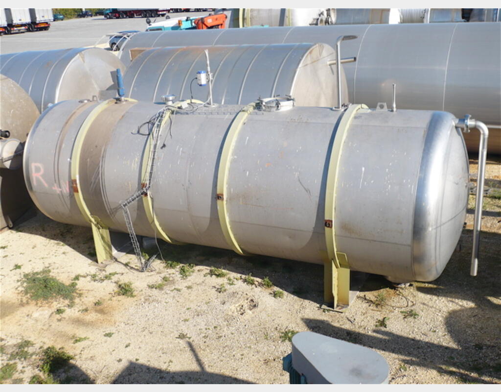 Cuve stockage INOX 304 Volume : 25.000 litres