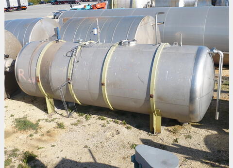 Cuve stockage INOX 304 Volume : 25.000 litres
