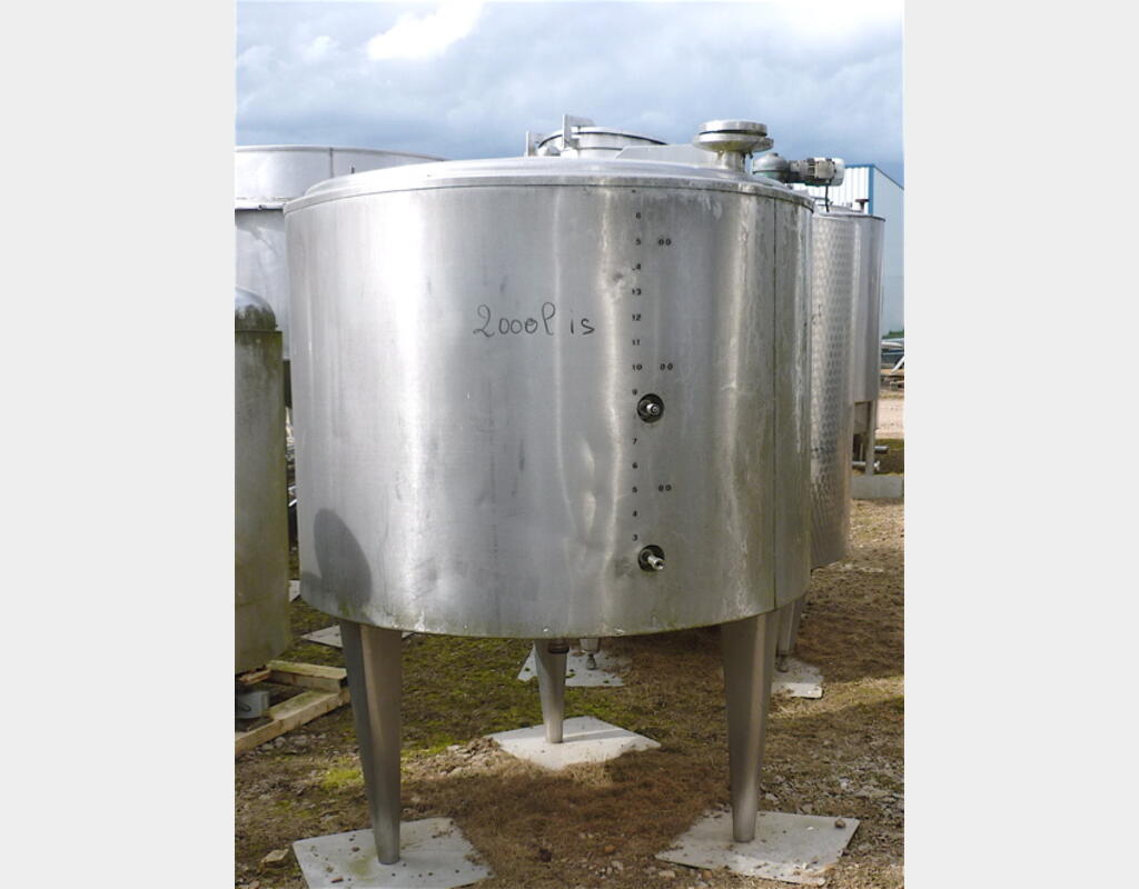 cuve m&eacute;lange isol&eacute;e