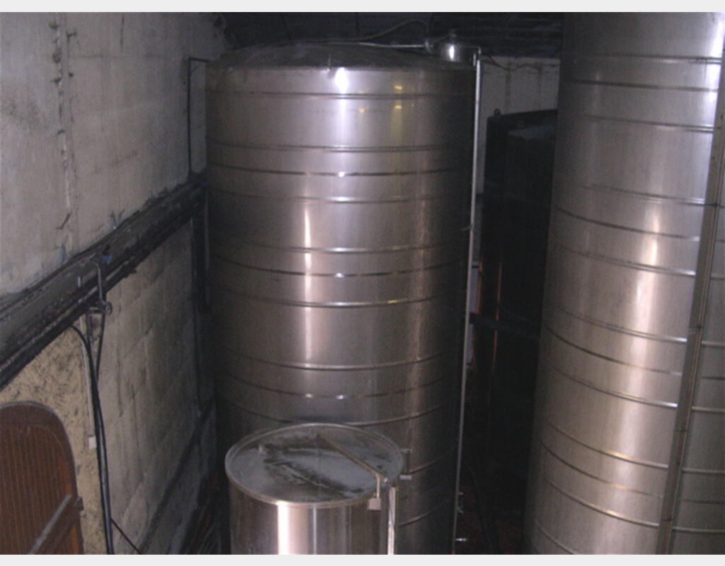 cuve stockage INOX 304 Provenance : vinicole