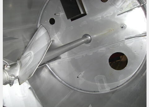 Cuve de mélange INOX 304 L - Fond conique sur pieds