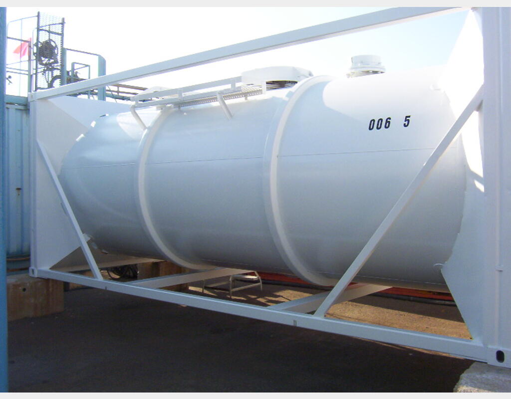 conteneur citerne INOX 304 Volume 17.500 litres Marque : FAUVET GIREL