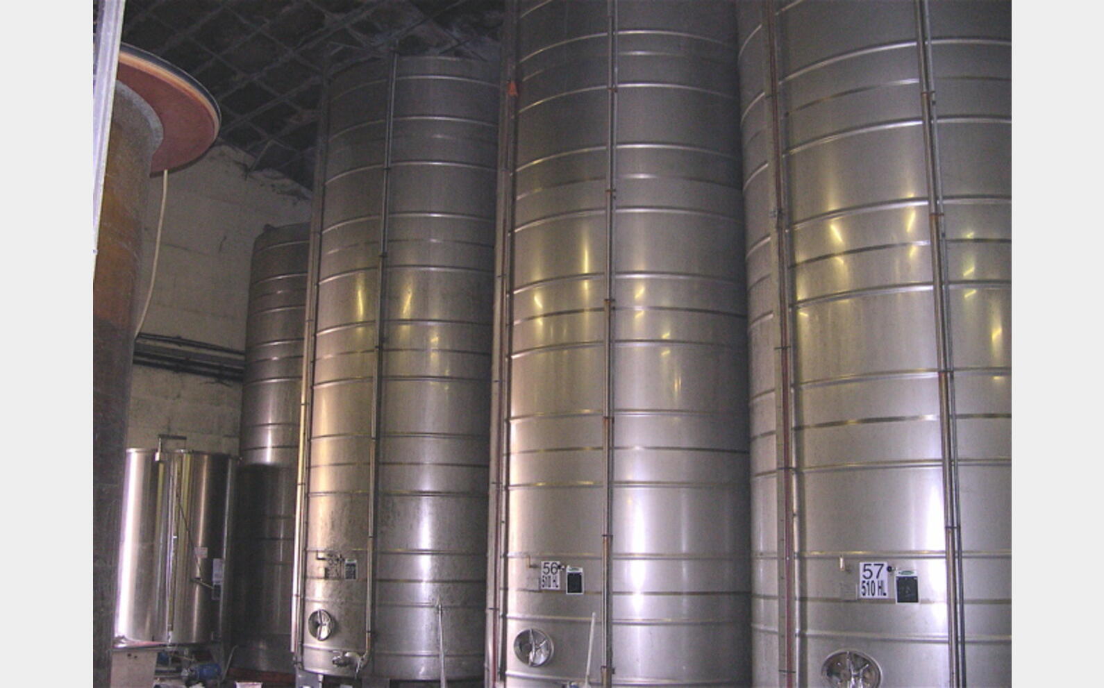 cuve stockage INOX 304 Marque : CIVIDAC. Provenance : vinicole
