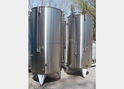 Cuve Inox chapeau flottant de 25 hls MATERIEL NEUF Volume : 2500 litres (25 hls)
