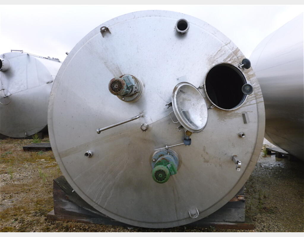 Cuve INOX agit&eacute;e calorifug&eacute;e Marque : ALFA LAVAL