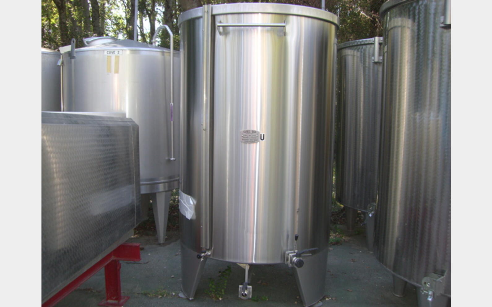Cuve inox 304 - Chapeau flottant 30 HL (3 000 litres) BSA