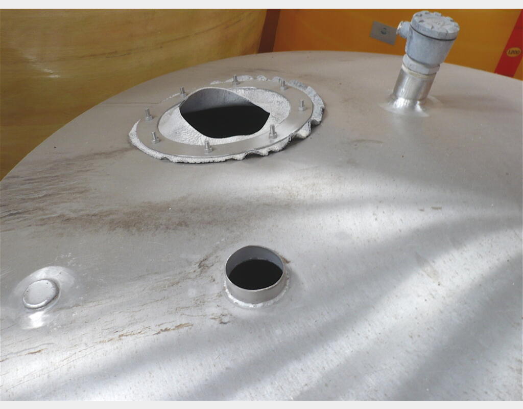cuve de stockage de 5.000 litres - INOX