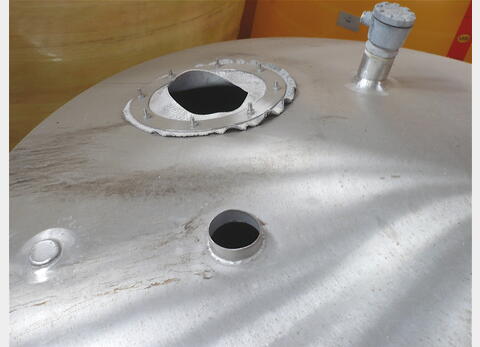 cuve de stockage de 5.000 litres - INOX