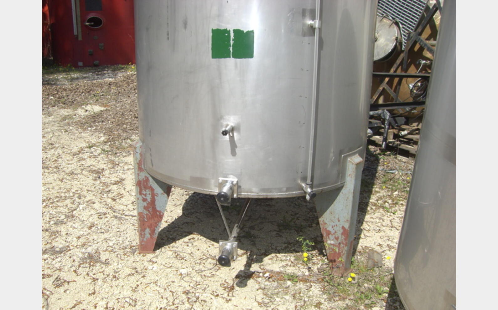 cuve stockage INOX 304 Marque : ALFA LAVAL