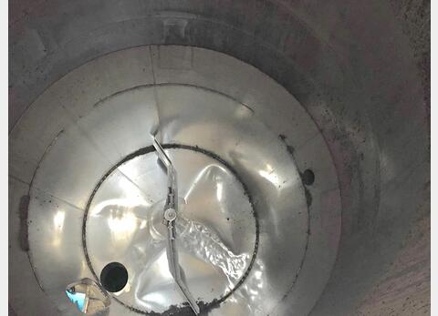 Cuve de stockage inox autovidante - de 800 hls