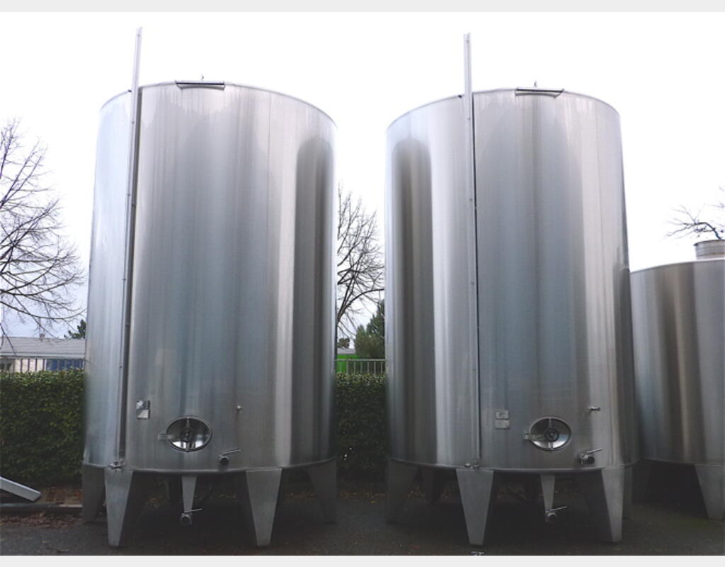 cuve stockage INOX 304L/316L MATERIEL NEUF