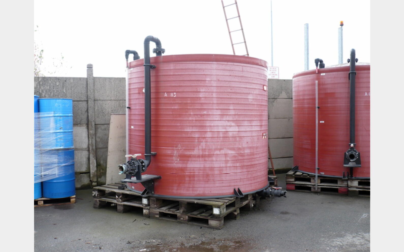 cuve de stockage, 10.000 litres 10.000 litres chimie, ALLIBERT