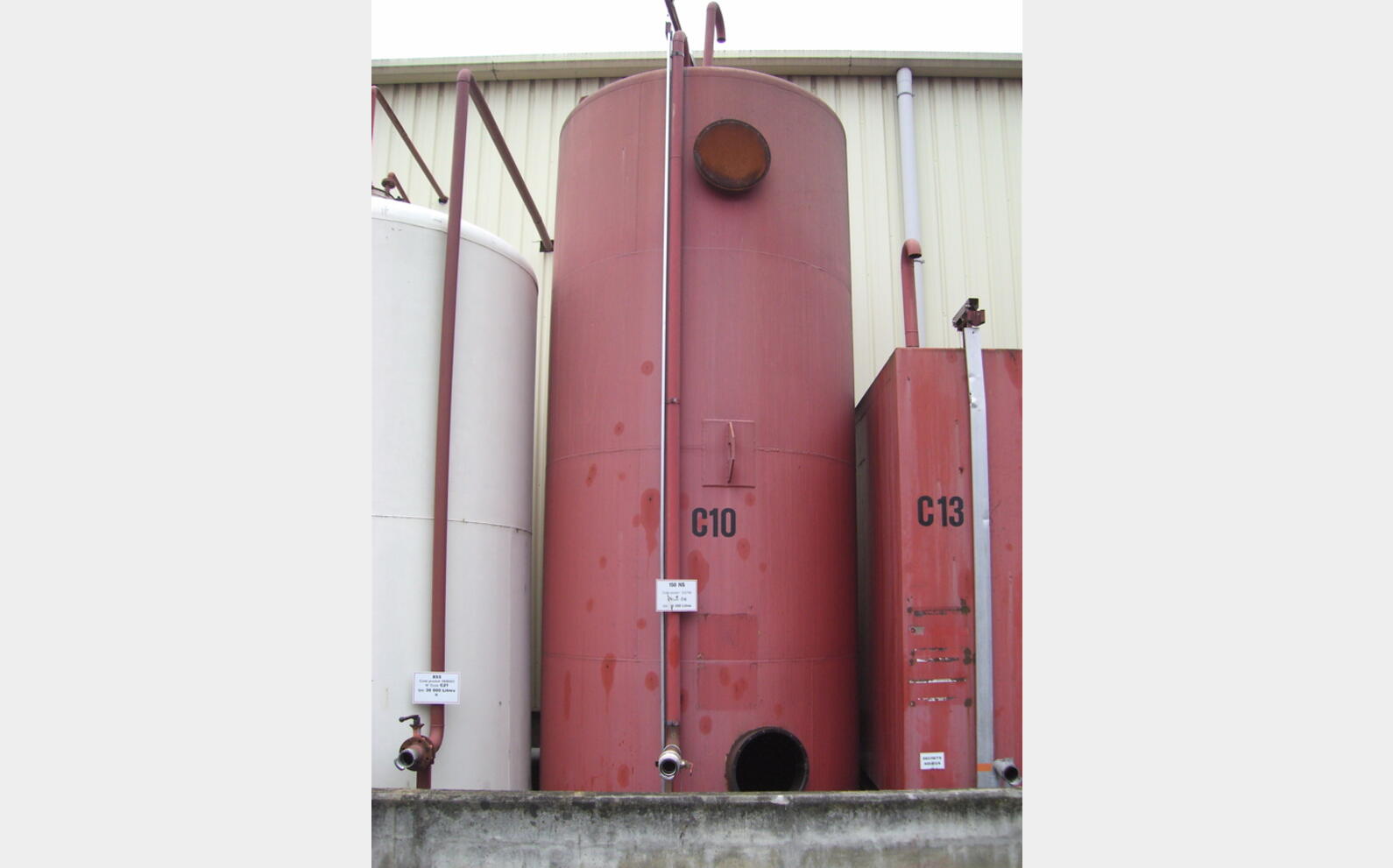 Cuve Acier d'occasion 30m3