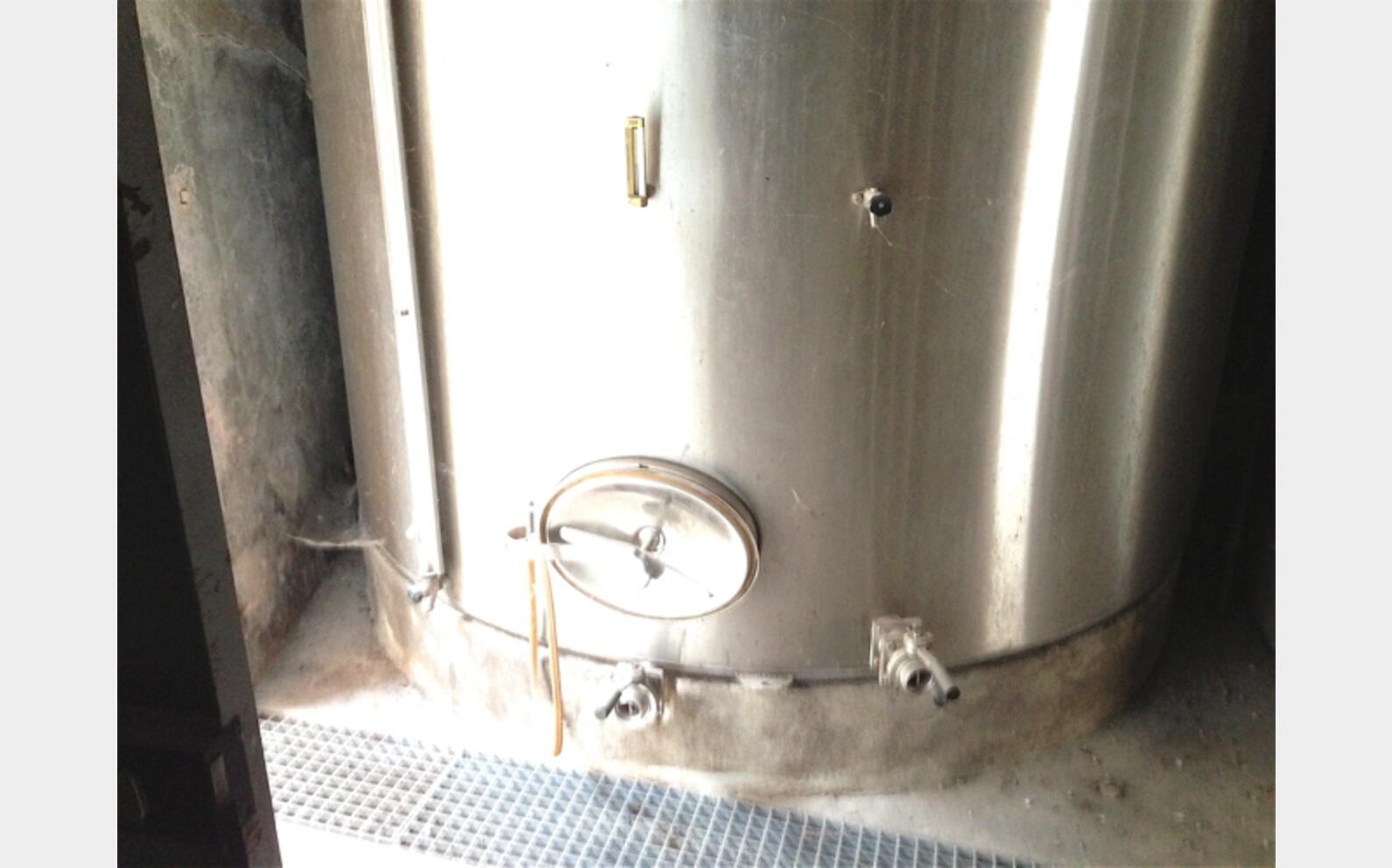 Cuve INOX 316L 2 COMPT.