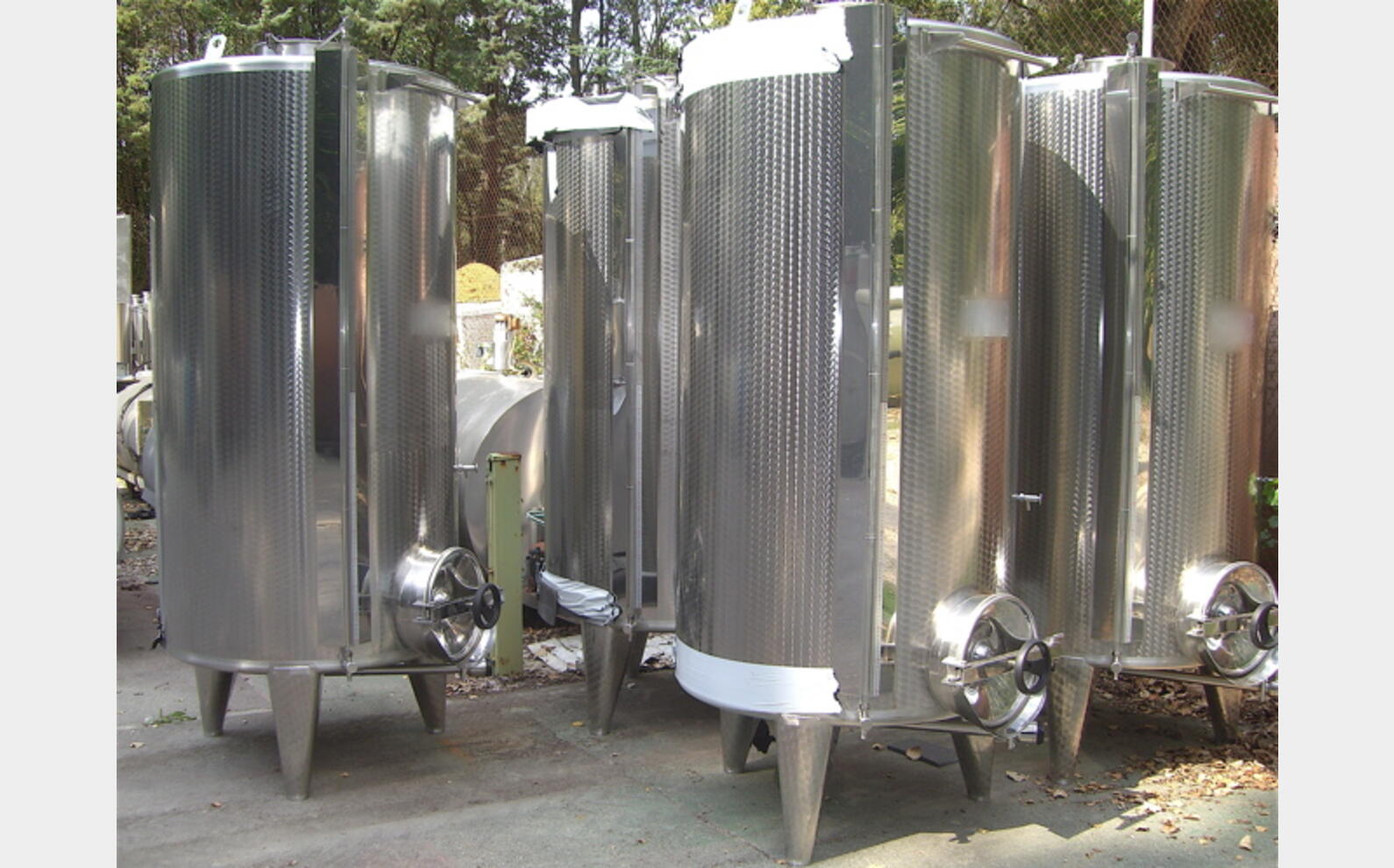CUVE INOX DE STOCKAGE DE 25 HLS
