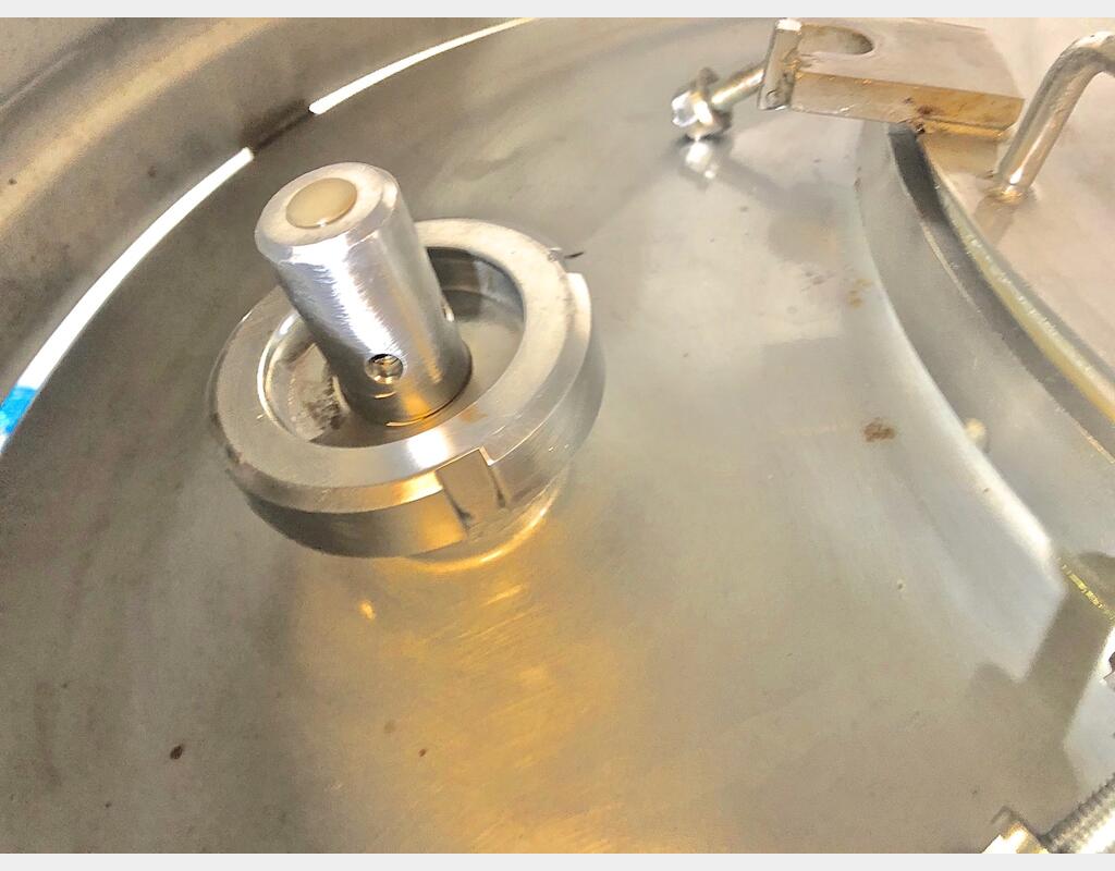 Conteneur INOX 304 cylindrique - Capacité 800 litres