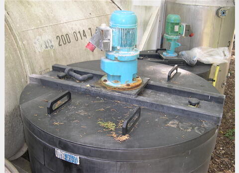 Cuve de mélange en PEHD - Volume : 1000 litres