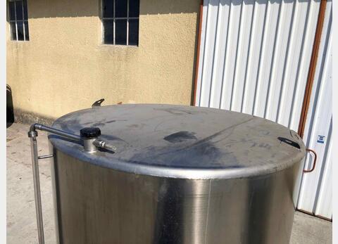 Cuve stockage inox Ann&eacute;e : 2000 Marque :  MICHEL VAUTIER