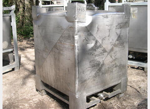 conteneur INOX 1000 litres - provenance alimentaire