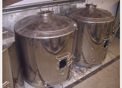 Cuve inox 304 de vinification 187.5hls - Marque : ETA, année 1986