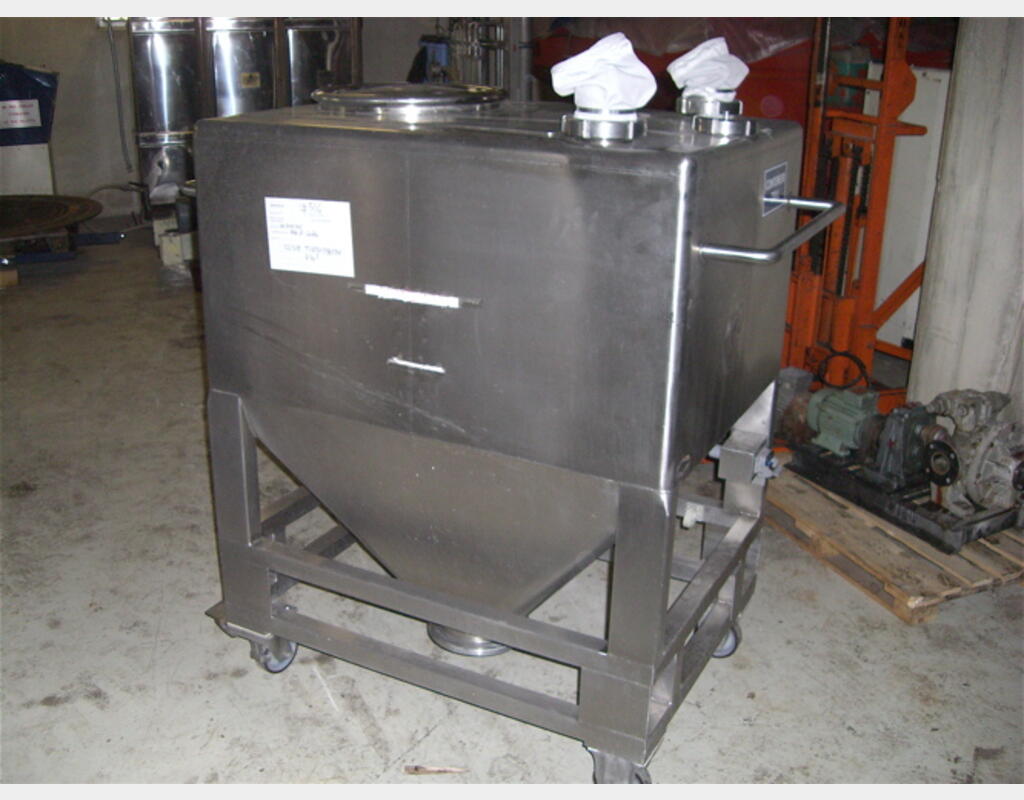 Conteneur INOX 304L de 750 litres