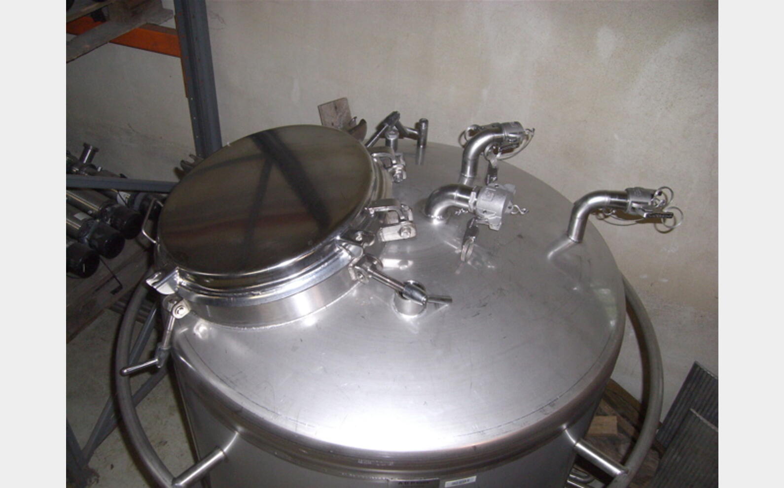 conteneur INOX 304L 700 litres