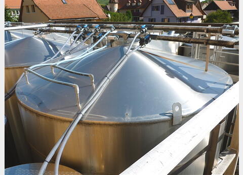 Cuve stockage INOX 316 sur socle Agroalimentaire Marque : PIERRE GUERIN
