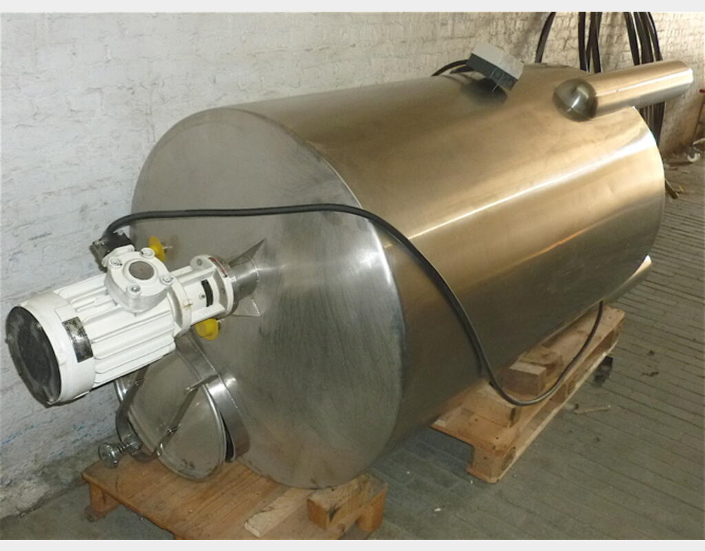 Cuve INOX de mélange ATEX - Volume : 1000 litres