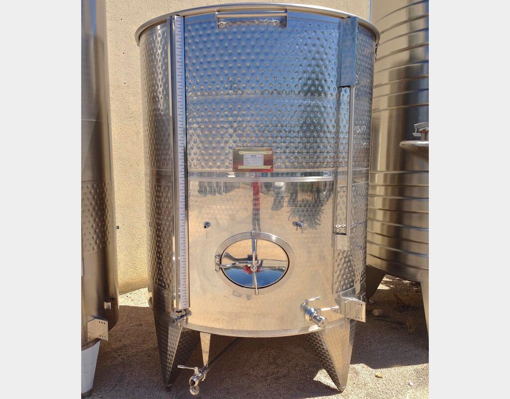 Cuve inox &agrave; chapeau flottant MATERIEL NEUF