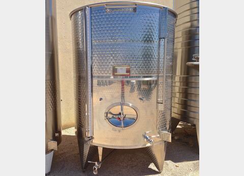Cuve inox &agrave; chapeau flottant MATERIEL NEUF