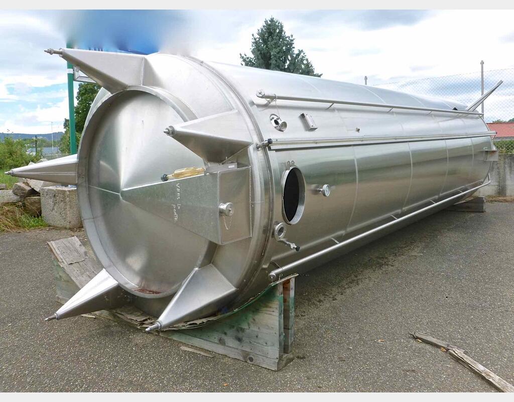 Cuve stockage INOX 316L sur pieds Agroalimentaire Marque : CSC
