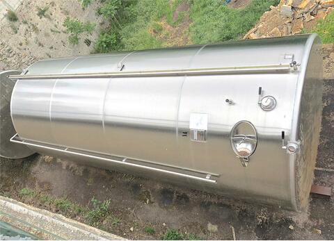 Cuve Inox 316L cylindrique verticale