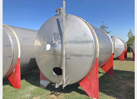 Cuve inox horizontale ALFA LAVAL