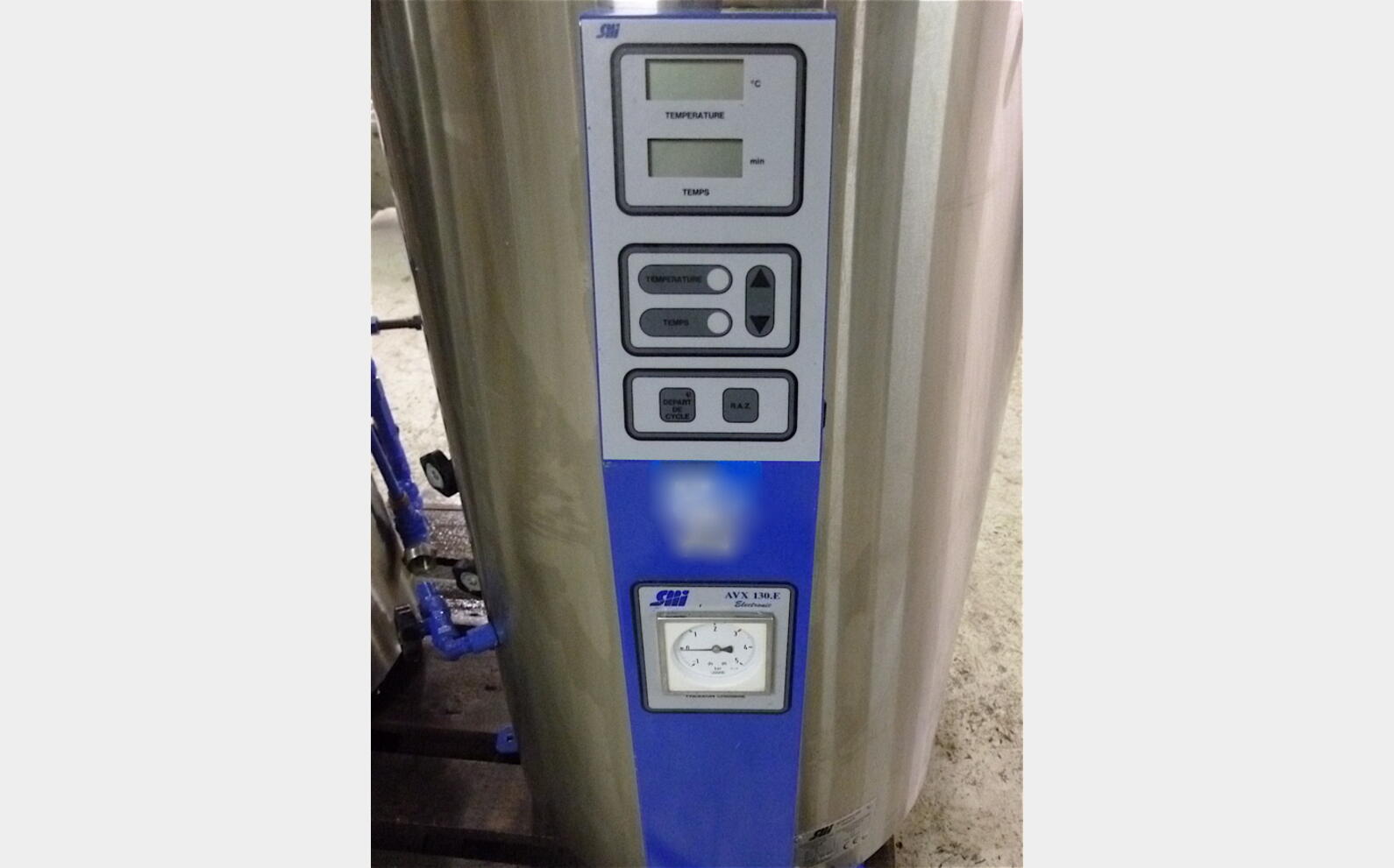 autoclave INOX Ann&eacute;e : 1999 Constructeur : GETTINGE
