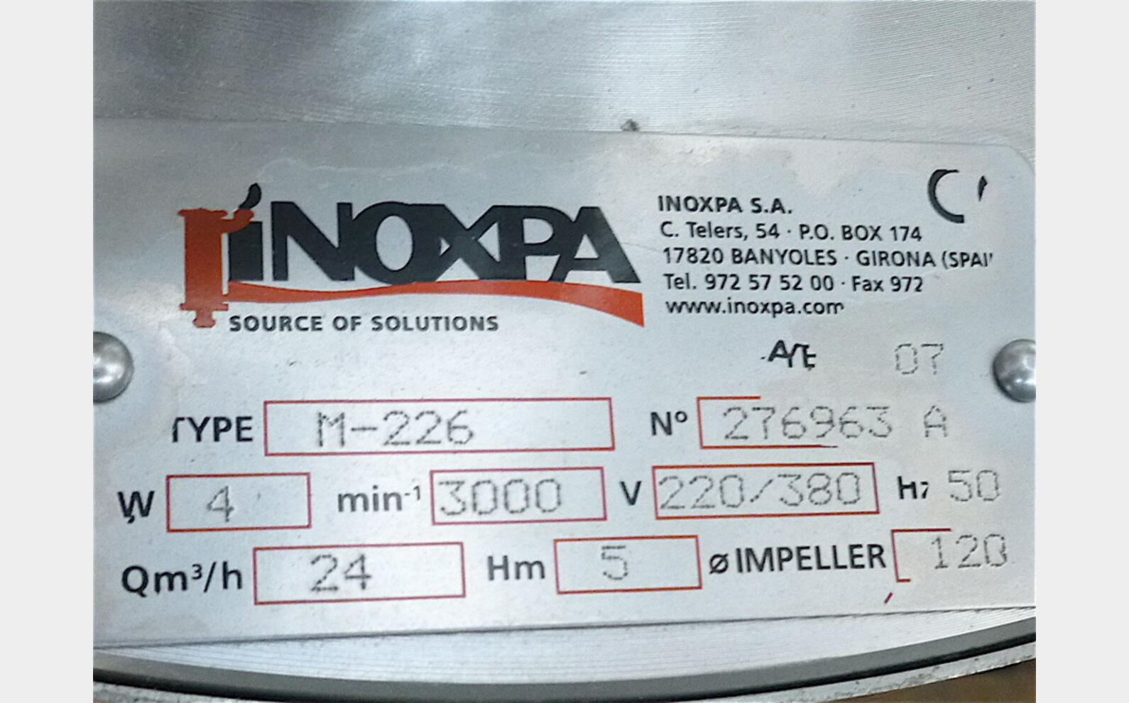 triblender INOXPA
