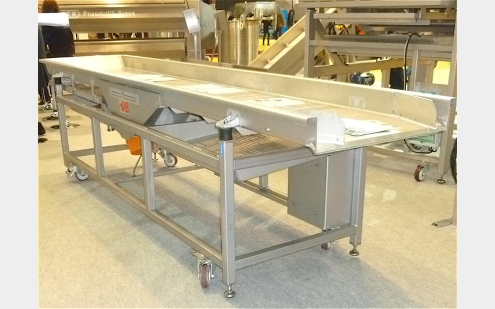 Table de tri vibrante MATERIEL NEUF Mod&egrave;le : TVETM 750/4000 2 ZP