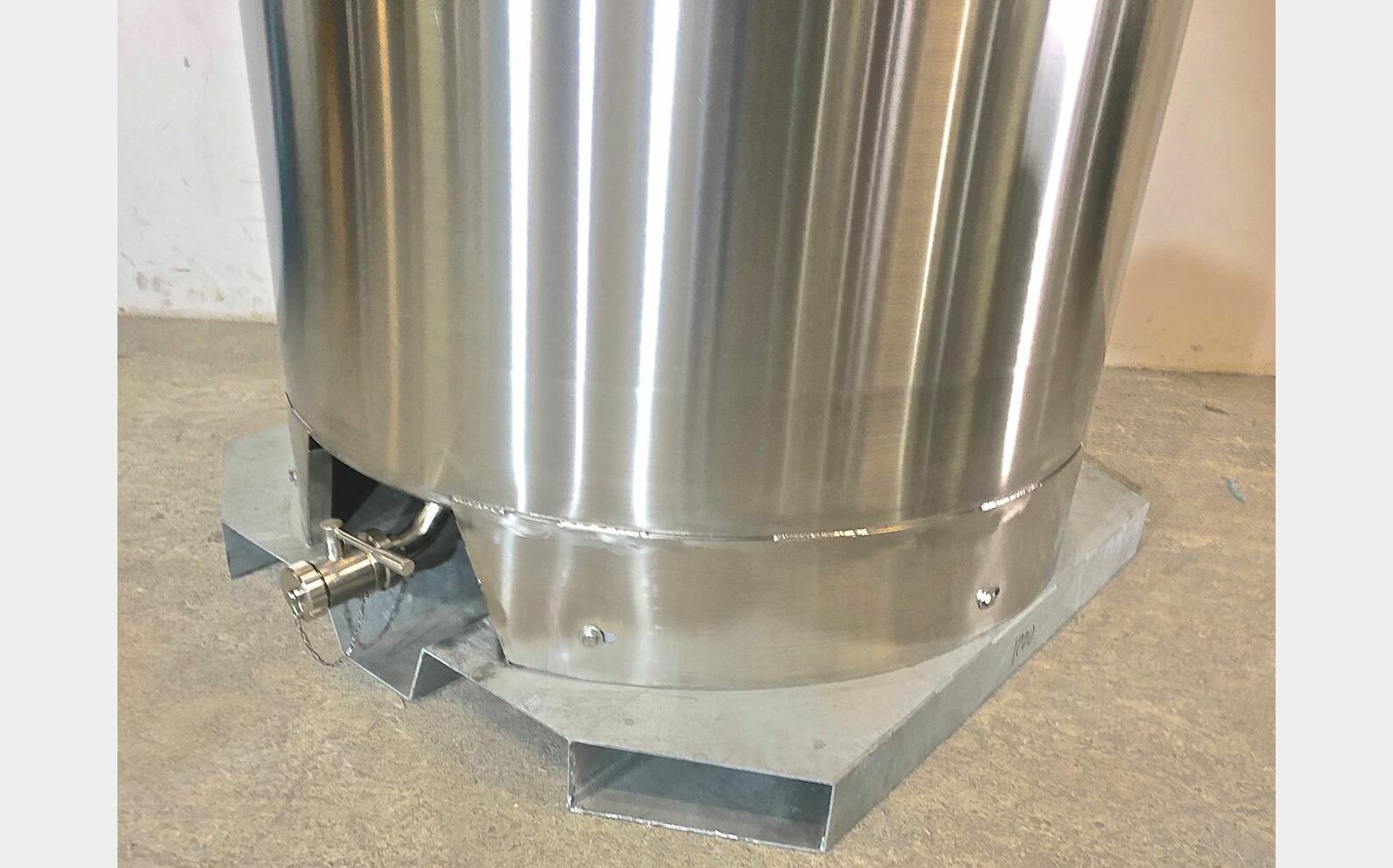 304 stainless steel tank - SBPA1000D 10HL (1028 liters) ARSILAC