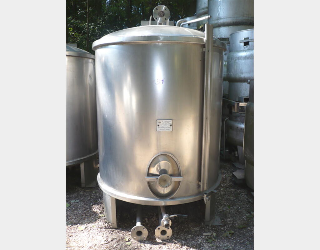 cuve stockage INOX 304 Agroalimentaire Marque STAI