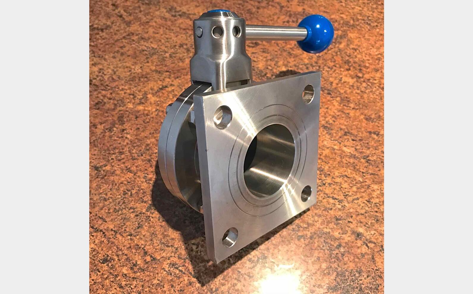 Butterfly valve - Square flange SMS 51