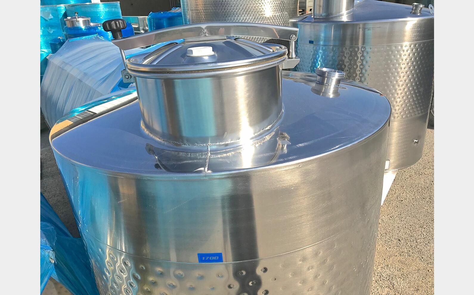 316 stainless steel tank - Cold belt 17 HL (1700 liters) ARSILAC