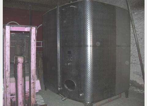 cuve stockage INOX 304 Agroalimentaire (vin rouge). Marque : DEFRANCESHI. Ann&eacute;e : 1985.
