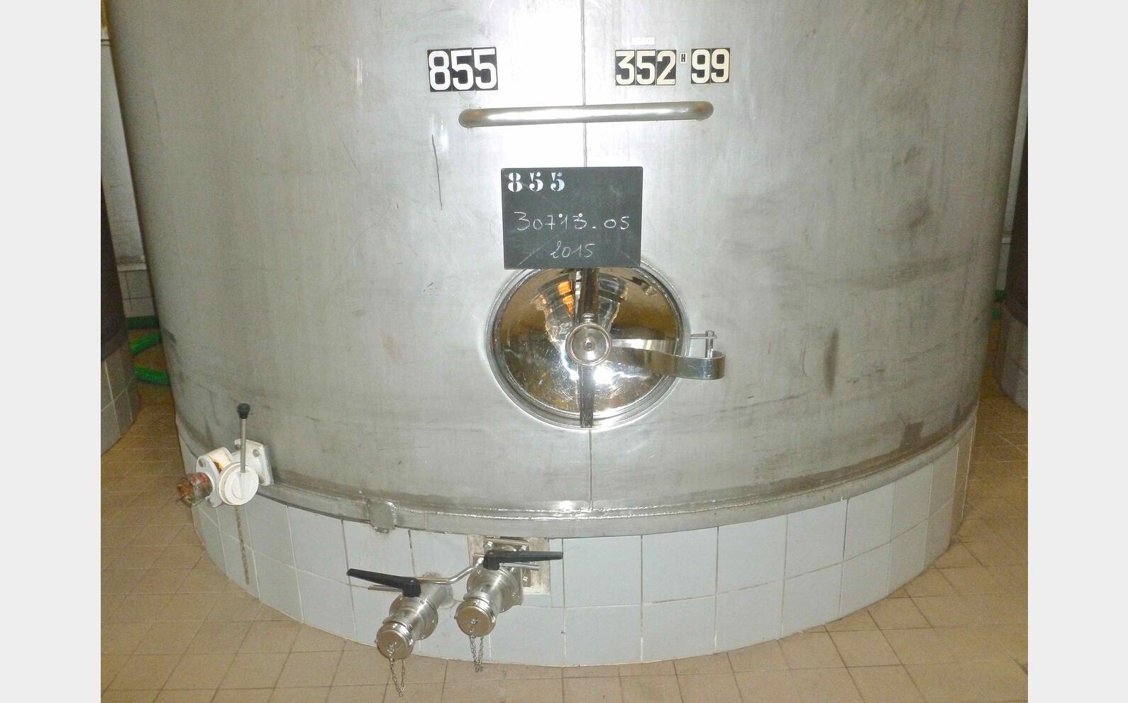 Cuve inox de stockage refroidie Provenance : agroalimentaire (champagne) Marque : ZIEMANN HENGEL