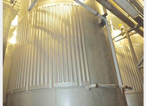 Cuve de stockage inox refroidie - Volume : 350 hectos (35000 litres)
